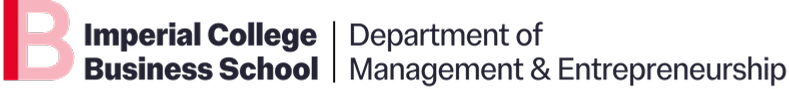 Imperial College Business School, Department of Management and Entrepreneurship